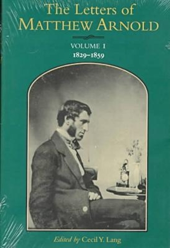 The Letters of Matthew Arnold V. 1; 1829-59