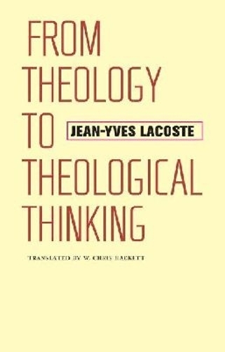 From Theology to Theological Thinking