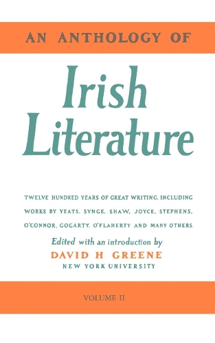 An Anthology of Irish Literature (Vol. 2)