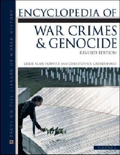 Encyclopedia of War Crimes and Genocide (2 Vols)