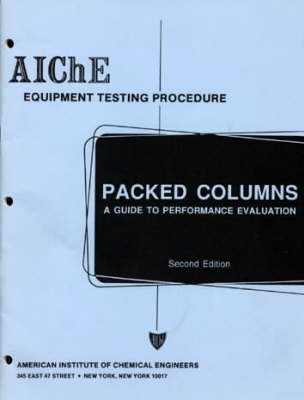Packed Distillation Columns