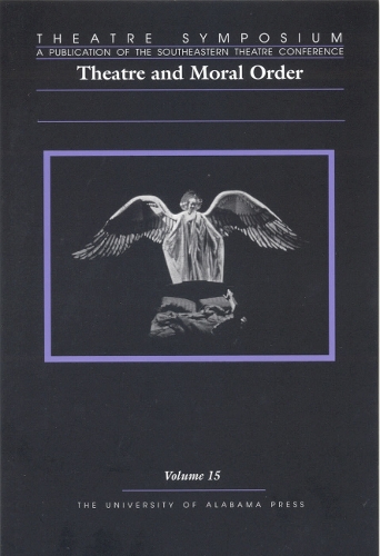 Theatre and Moral Order