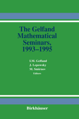 The Gelfand Mathematical Seminars, 1993–1995