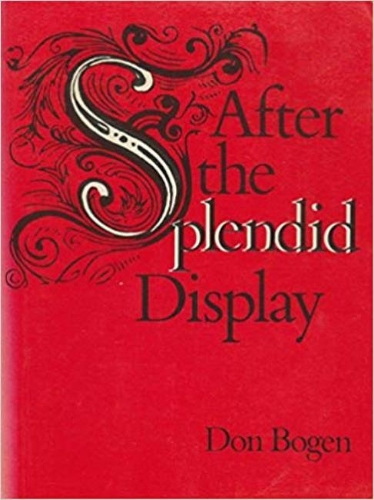 After the Splendid Display
