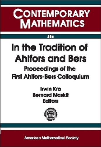 In the Tradition of Ahlfors and Bers