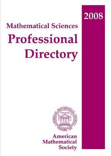 Mathematical Sciences Professional Directory