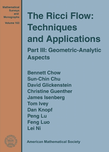 The Ricci Flow: Techniques and Applications
