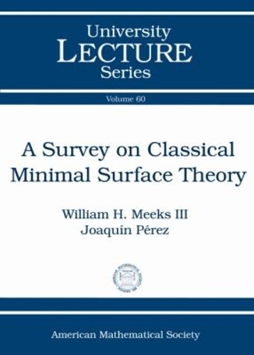 A Survey on Classical Minimal Surface Theory