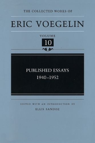 Published Essays, 1940-1952 (CW10)