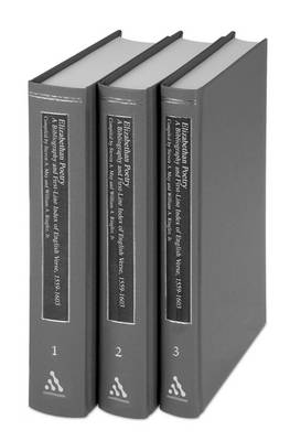 Bibliography and First-Line Index of English Poems, 1559-1603