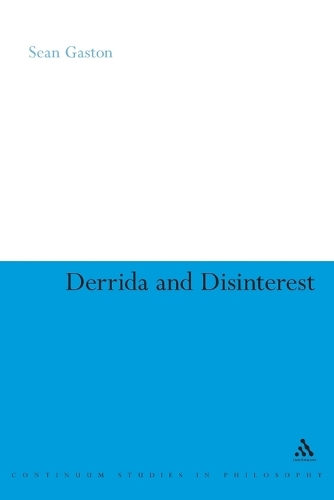 Derrida and Disinterest