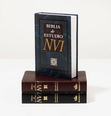 NVI Biblia De Estudio Imit Negro