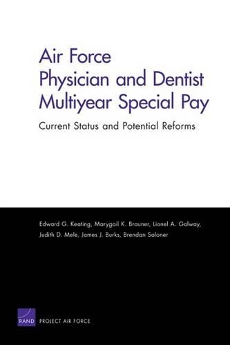 Air Force Physician and Dentist Multiyear Special Pay