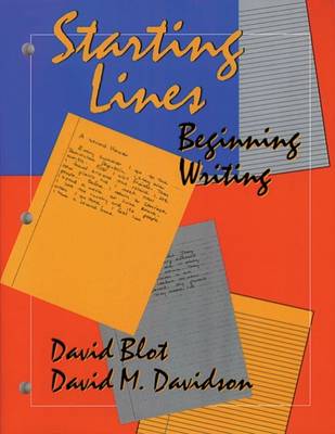 Starting Lines - Beginning Writing