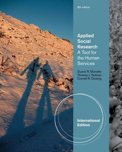 Applied Social Research