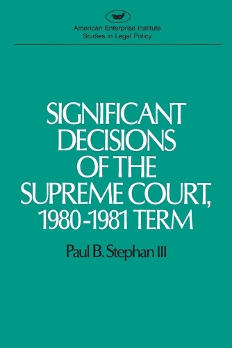 Significant Decisions of the Supreme Court