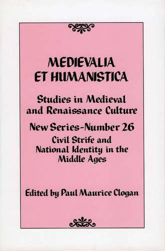 Medievalia et Humanistica, No. 26