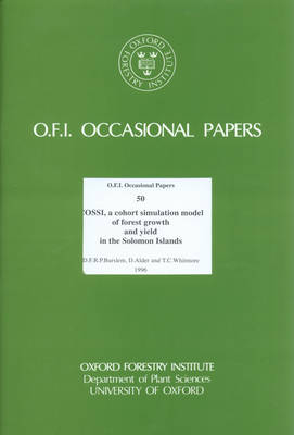 COSSI, a Cohort Simulation Model of Forest Growth and Yield in the Solomon Islands