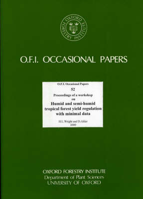 Humid and Semi-humid Tropical Forest Yield Regulation with Minimal Data