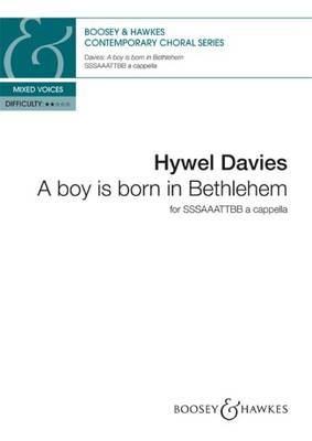 A boy is born in Bethlehem