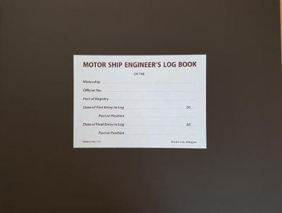 Motor Ship Engineer's Log Book