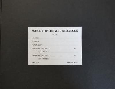 Motor Ship Engineer's Log Book