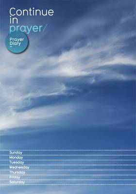 Continue in Prayer: Prayer Diary: Blue