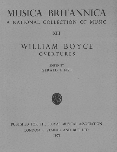 Overtures for Orchestra