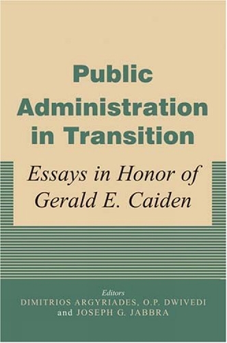 Public Administration in Transition