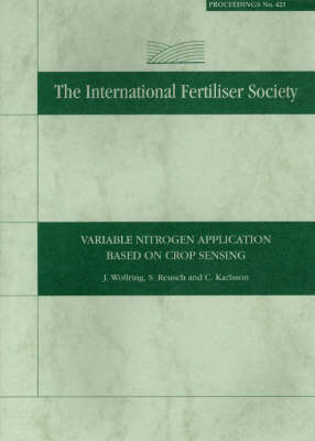 Variable Nitrogen Application Based on Crop Sensing