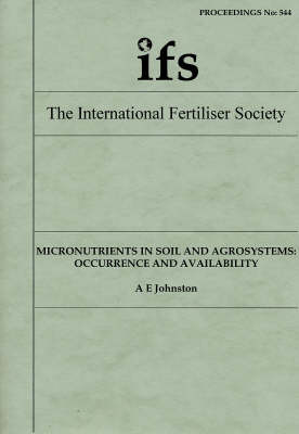 Micronutrients in Soil and Agrosystems