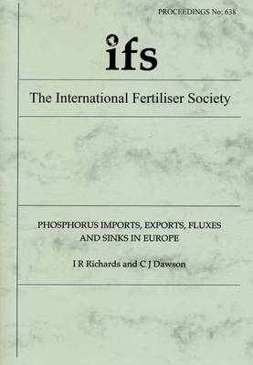 Phosphorus Imports, Exports, Fluxes and Sinks in Europe