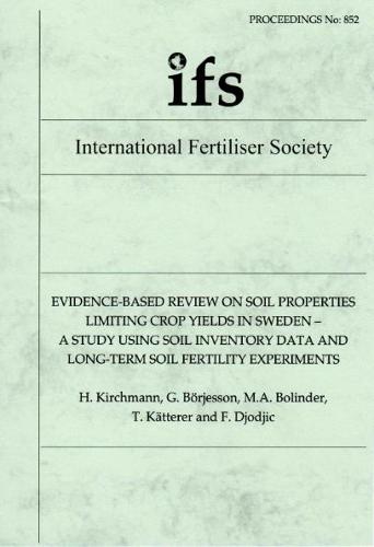 Evidence-Based Review on Soil Properties Limiting Crop Yields in Sweden – A Study using Soil Inventory Data and Long-Term Soil Fertility Experiments