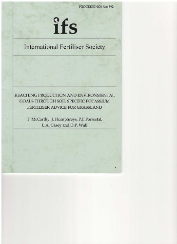 Reaching production and environmental goals through soil specific potassium fertiliser advice for grassland