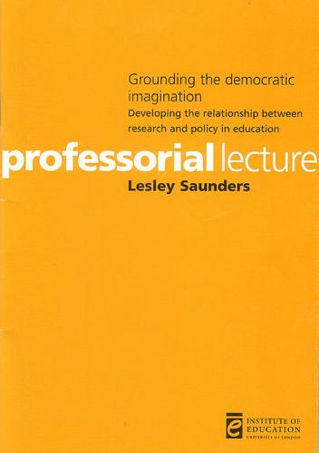 Grounding the democratic imagination