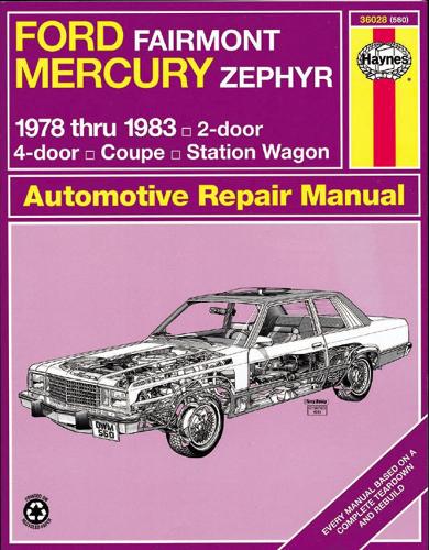 Ford Fairmont & Mercury Zephyr (78 - 83)