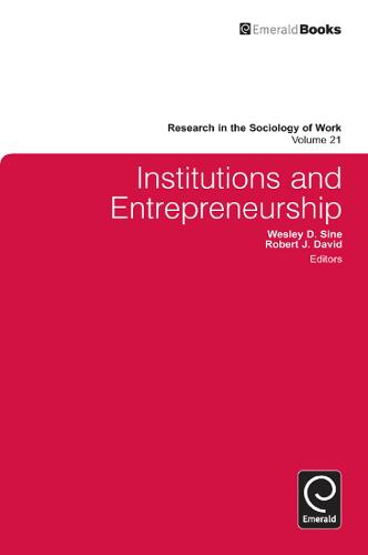 Institutions and Entrepreneurship