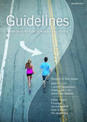 Guidelines: January-April 2014