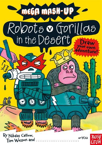 Mega Mash-Up: Robots v Gorillas in the Desert