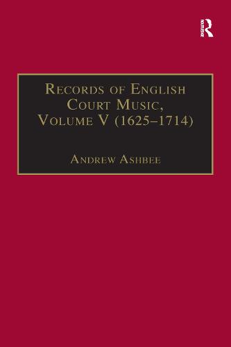 Records of English Court Music