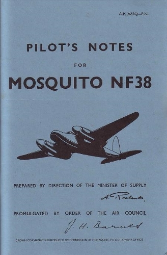 Mosquito NF38 Pilot's Notes
