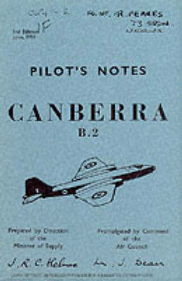 Canberra Pilot's Notes