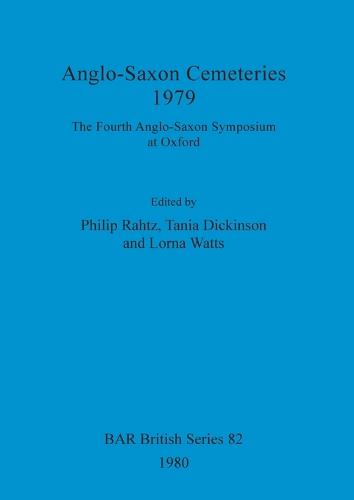 Anglo-Saxon cemeteries 1979