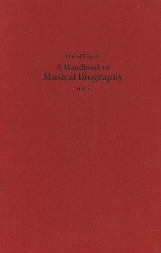 A Handbook of Musical Biography (1883)