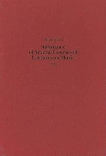 Substance of Several Courses of Lectures on Music (1831)