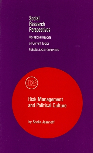 Risk Management and Political Culture