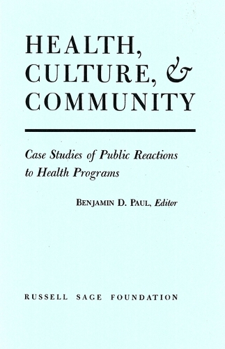 Health Culture and Community