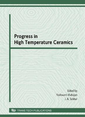 Progress in High Temperature Ceramics