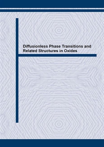 Diffusionless Phase Transitions and Related Structures in Oxides