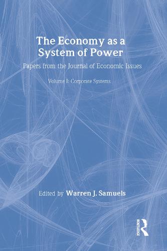 The Economy as a System of Power